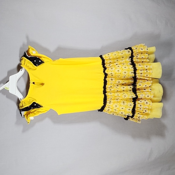 Rare Editions Girls Bee Dress Size 5 - Picture 2 of 4